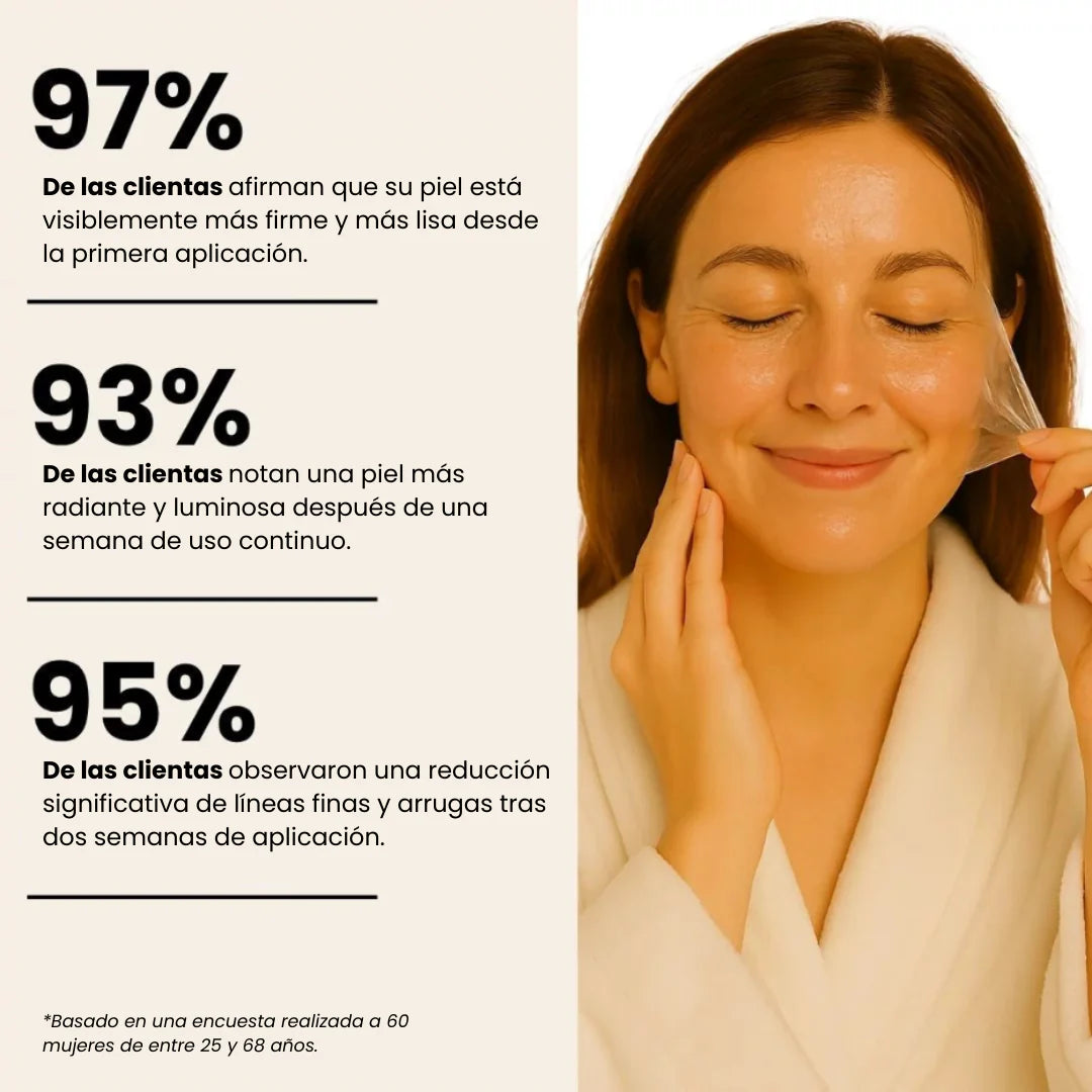 Mascarilla Facial Coreana con Cúrcuma y Colágeno