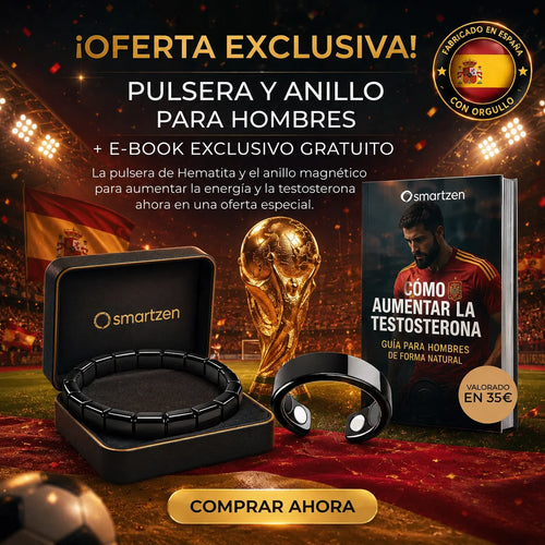 Pulsera Magnética de Hematita Smartzen