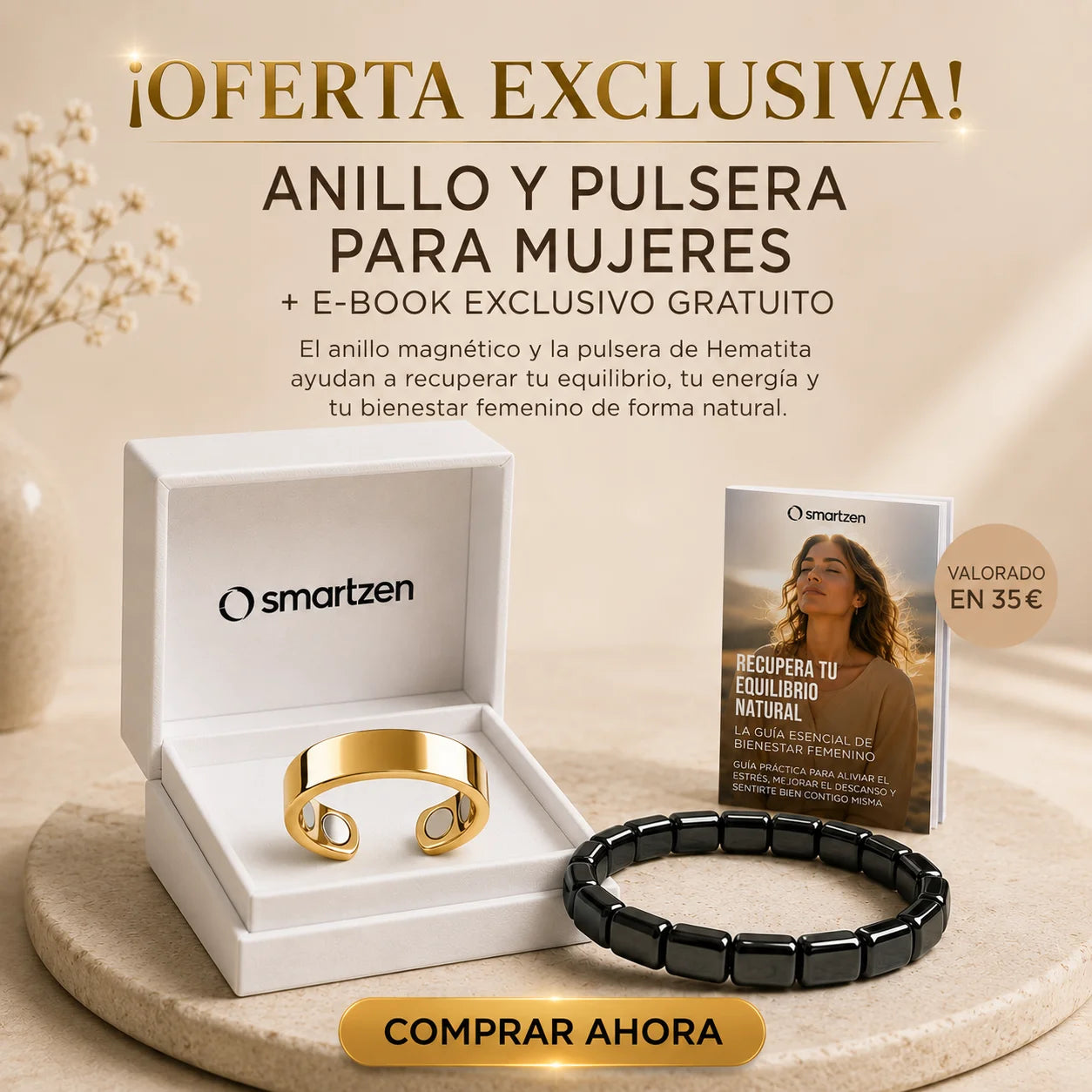 Anillo Magnético Saludable Smartzen