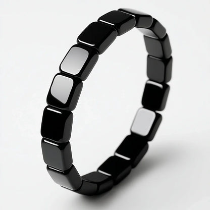 Pulsera Magnética de Hematita Smartzen