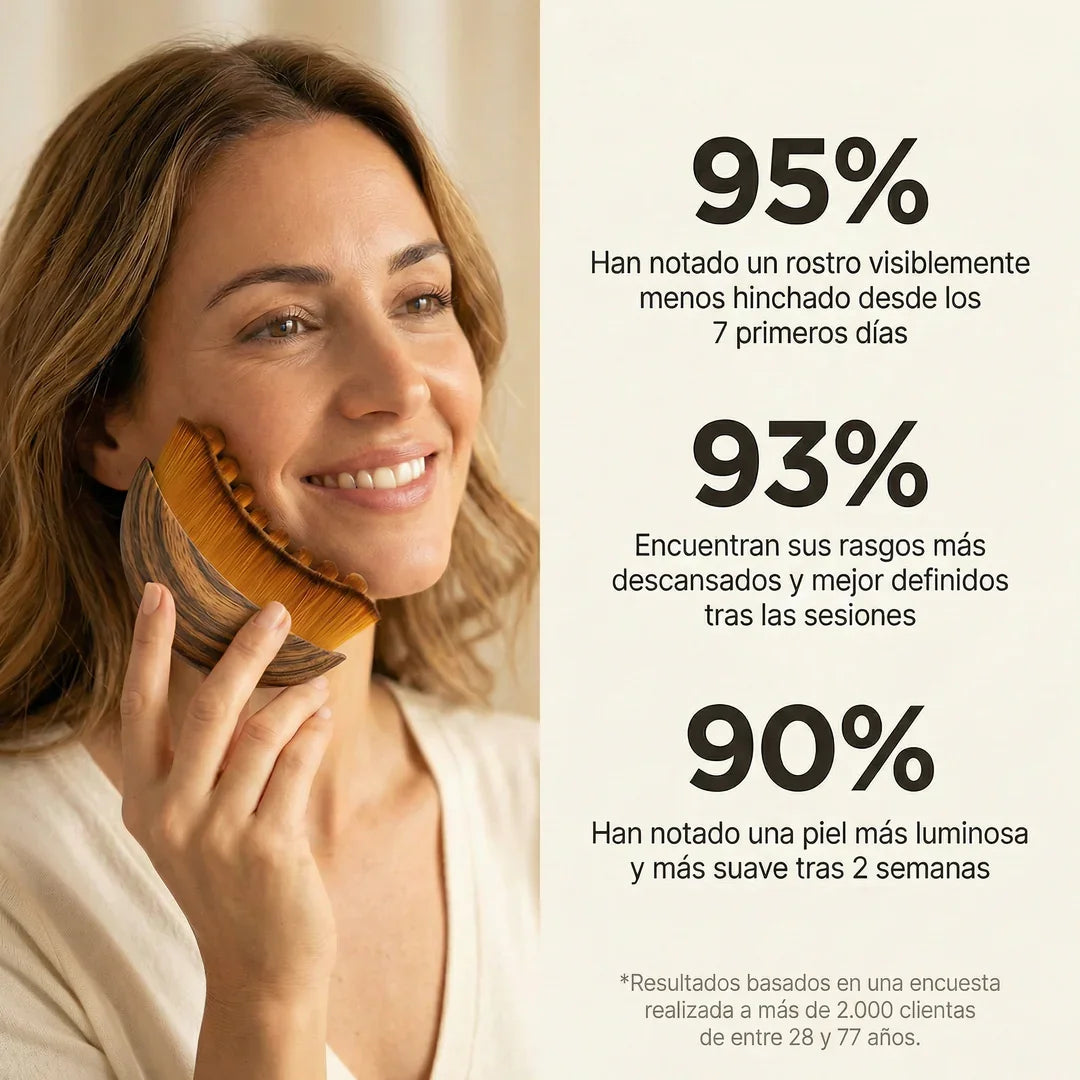 Cepillo de Masaje Linfático Facial Smartzen