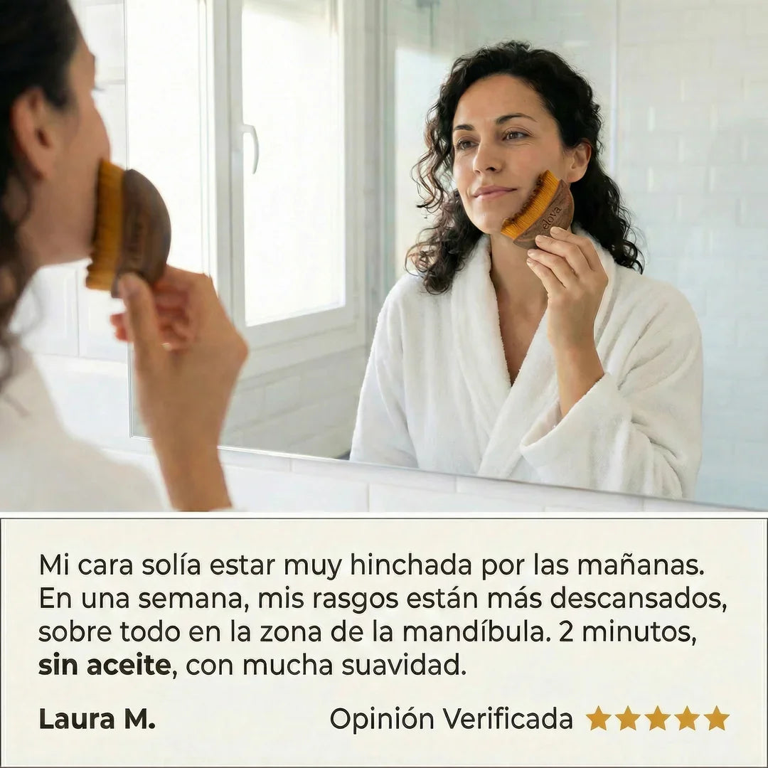 Cepillo de Masaje Linfático Facial Smartzen