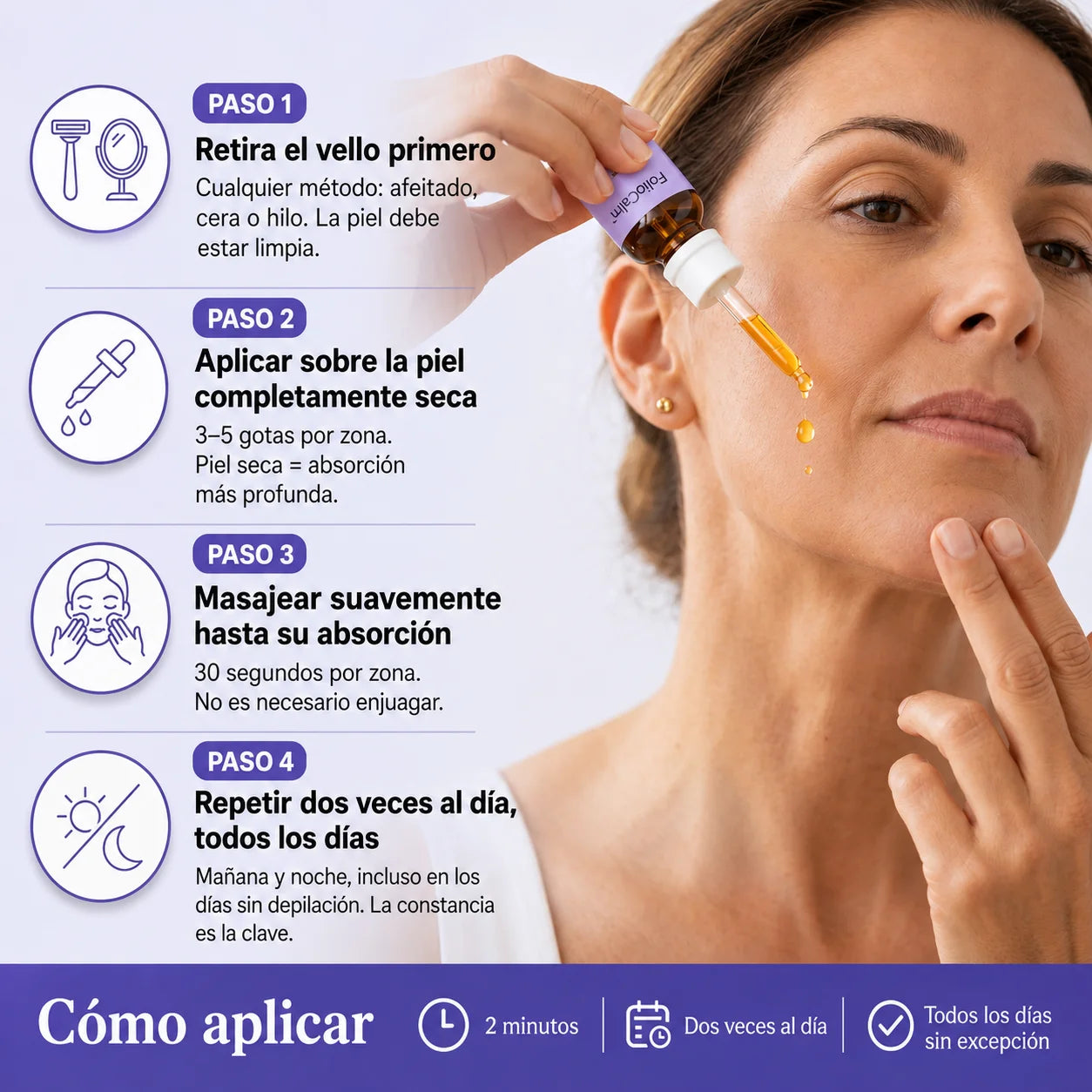 FolioCalm™ - Serum con Cyperus Rotundus