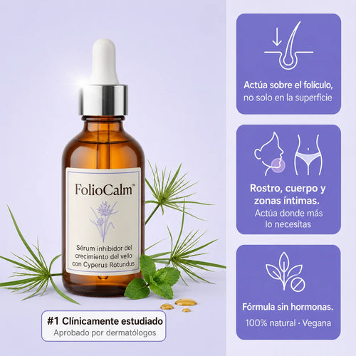 FolioCalm™ - Serum con Cyperus rotundus