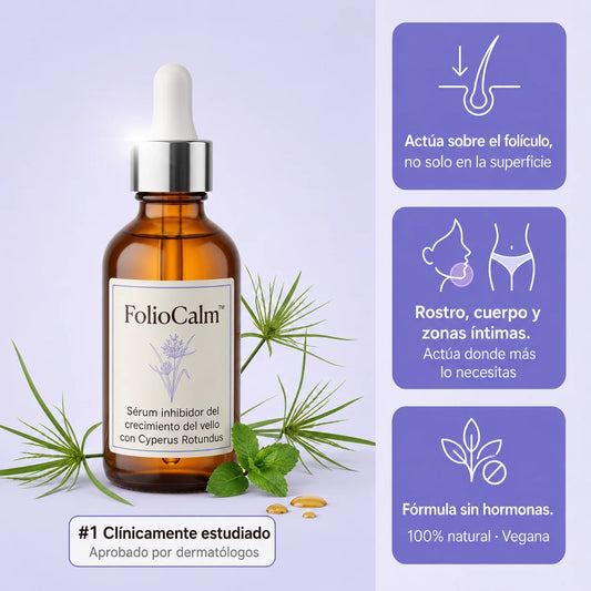 FolioCalm™ - Serum con Cyperus rotundus