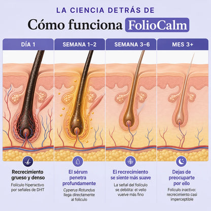 FolioCalm™ - Serum con Cyperus Rotundus